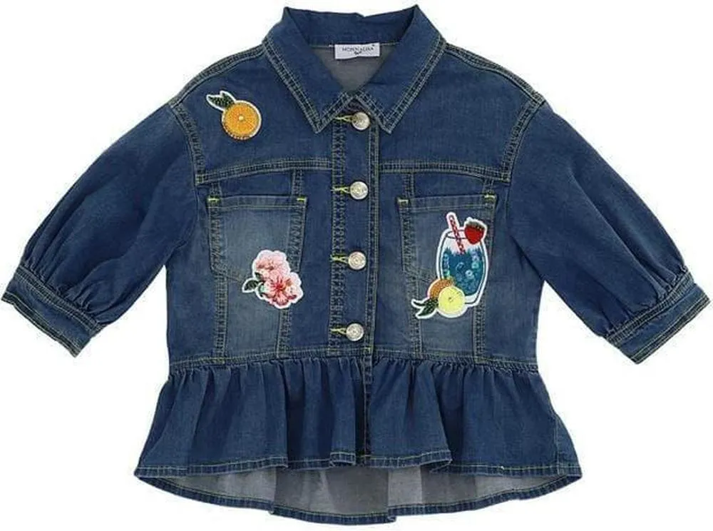 Mädchen Denim Jacke