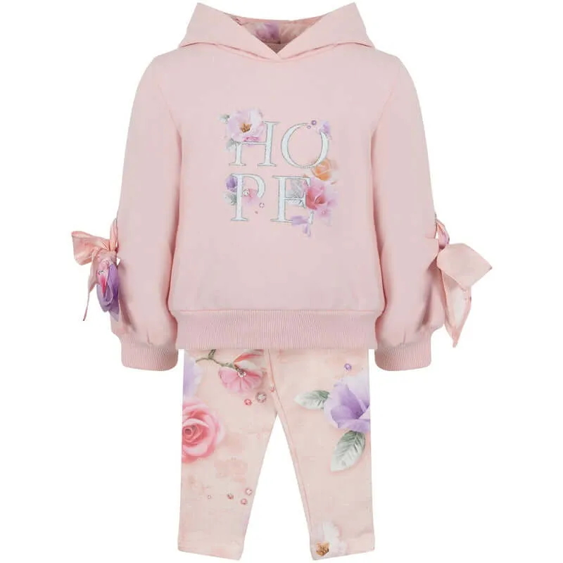 Mädchen Blumen Hoffnung Leggings-Set