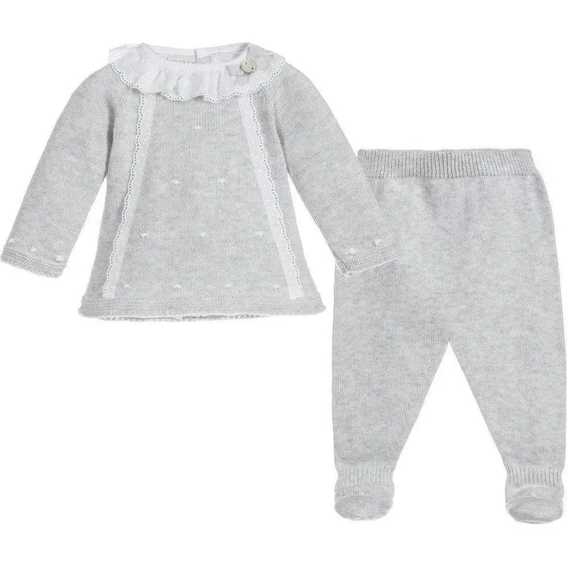 Mädchen 'Perla' Zweiteiliges Strick-Set