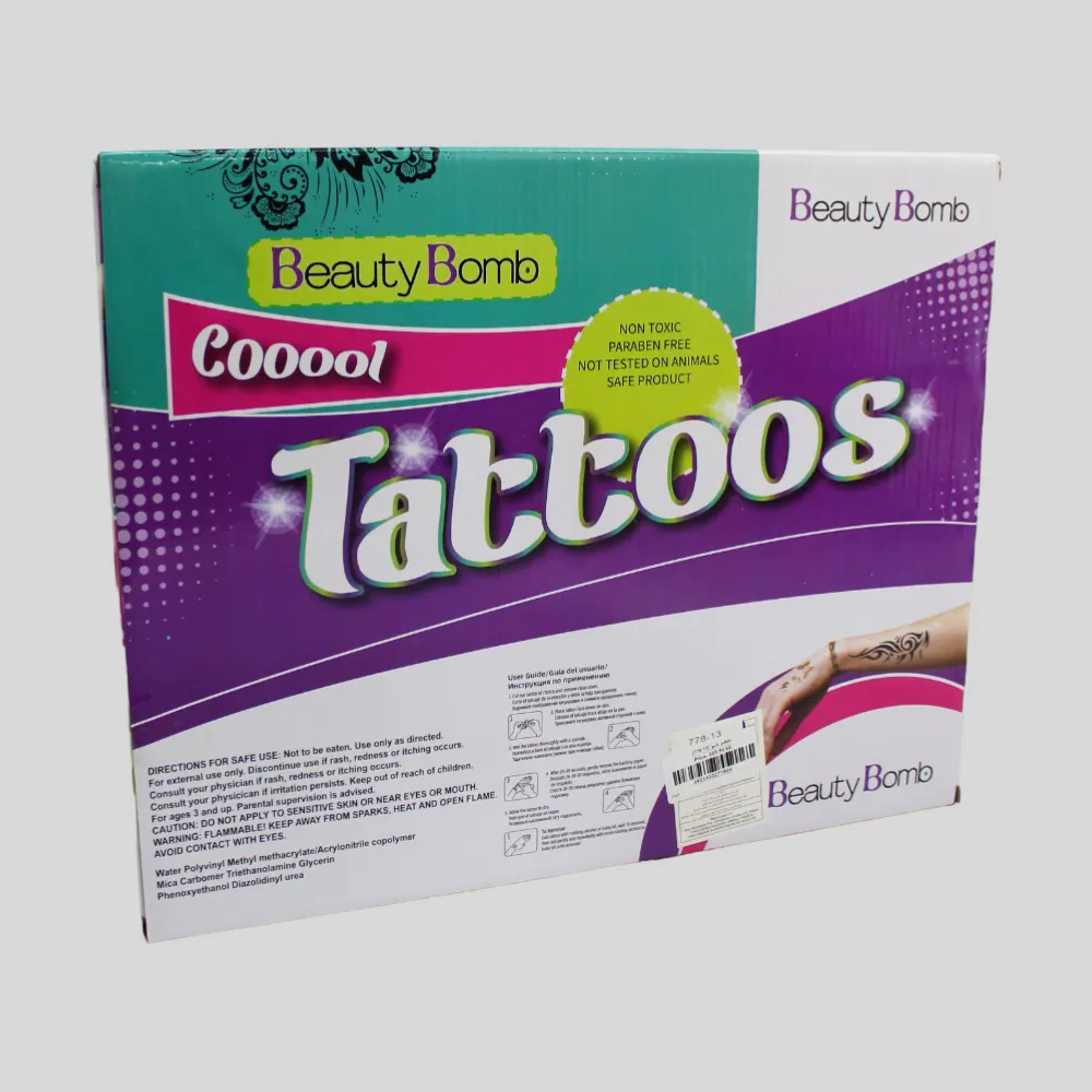 Mädchen Tattoo-Set mit Tattoo-Stift