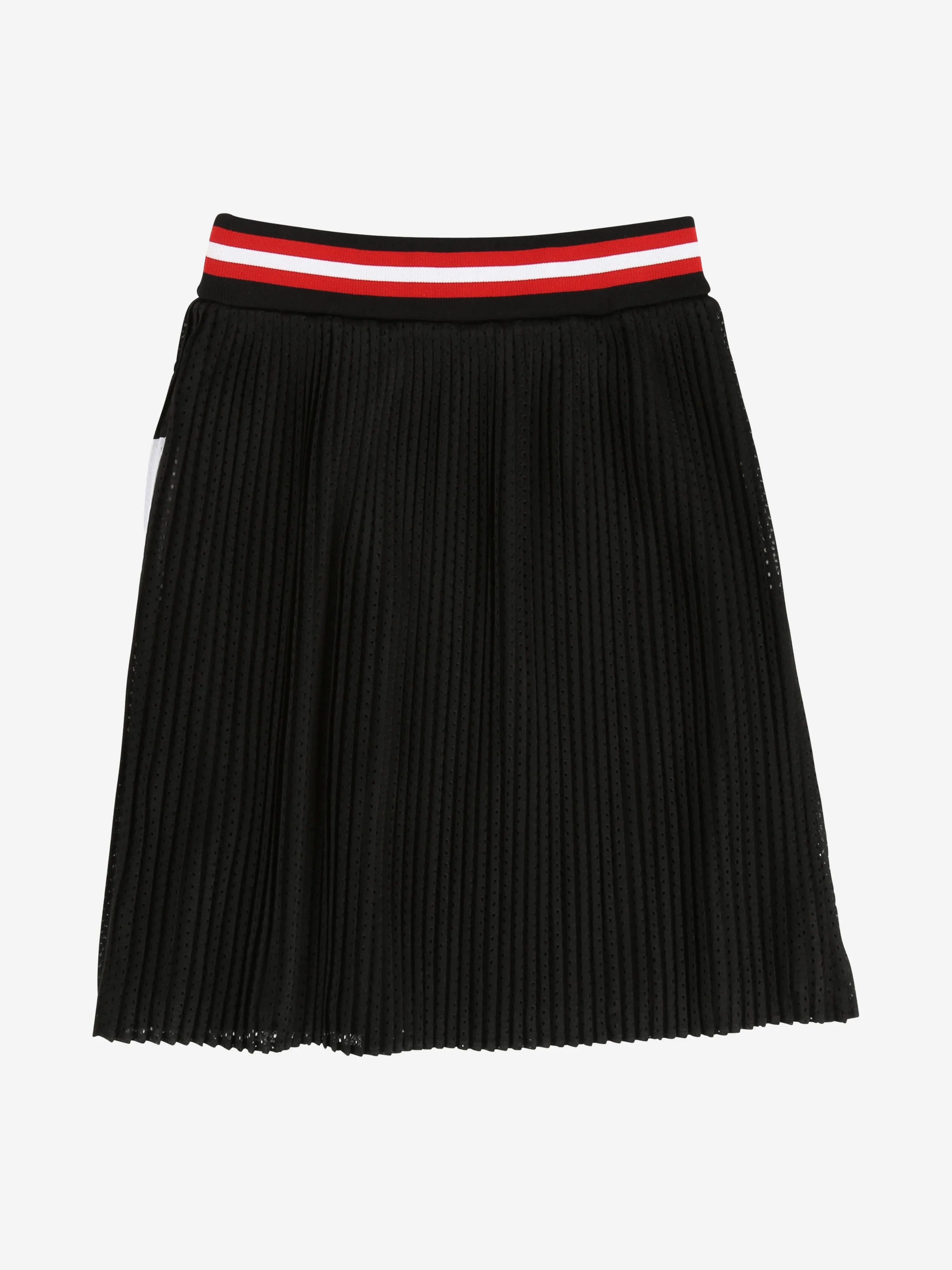 Givenchy Girls & Weißer Plisseerock