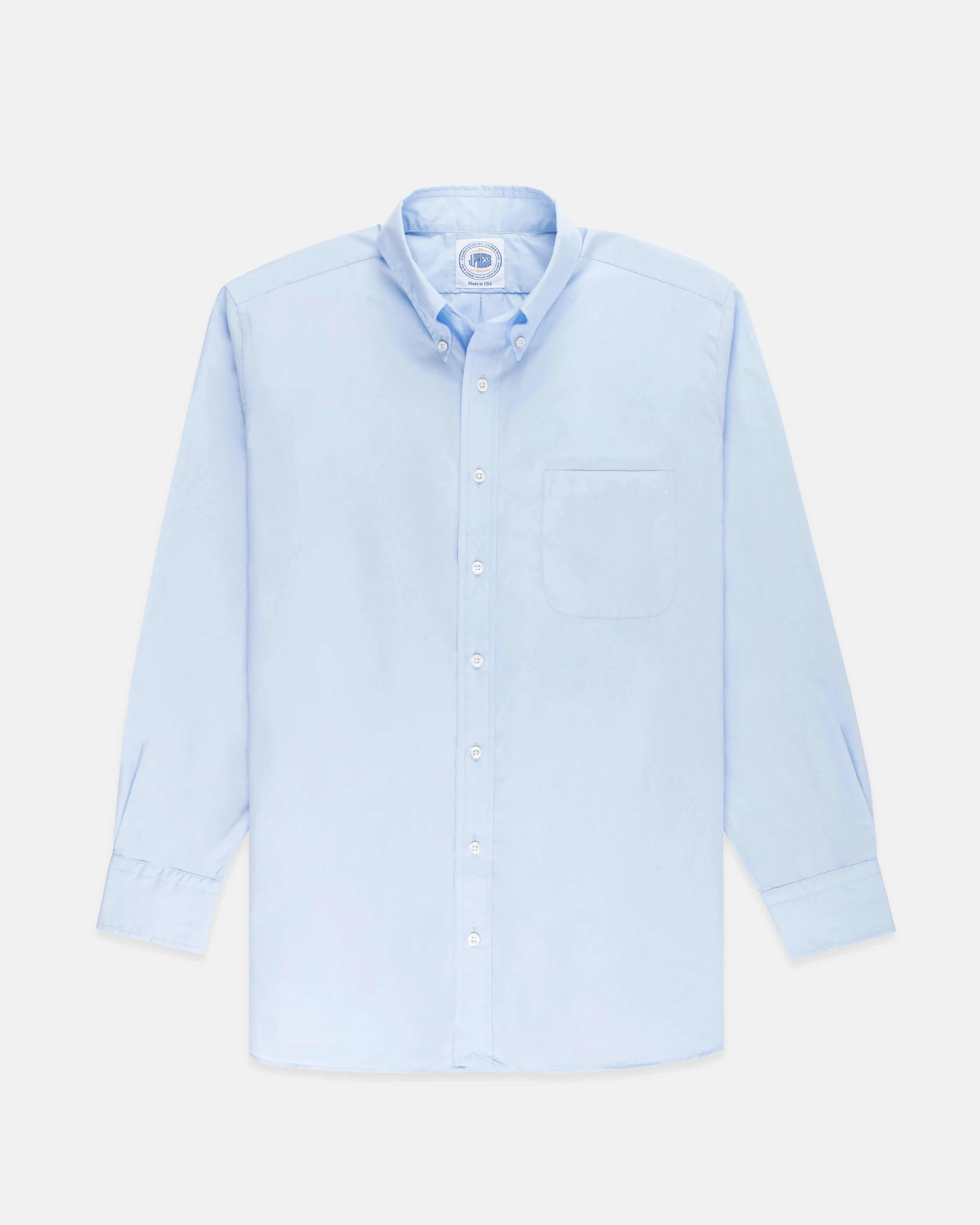 GOLD LABEL HEMD - EINFARBIG BLAU
