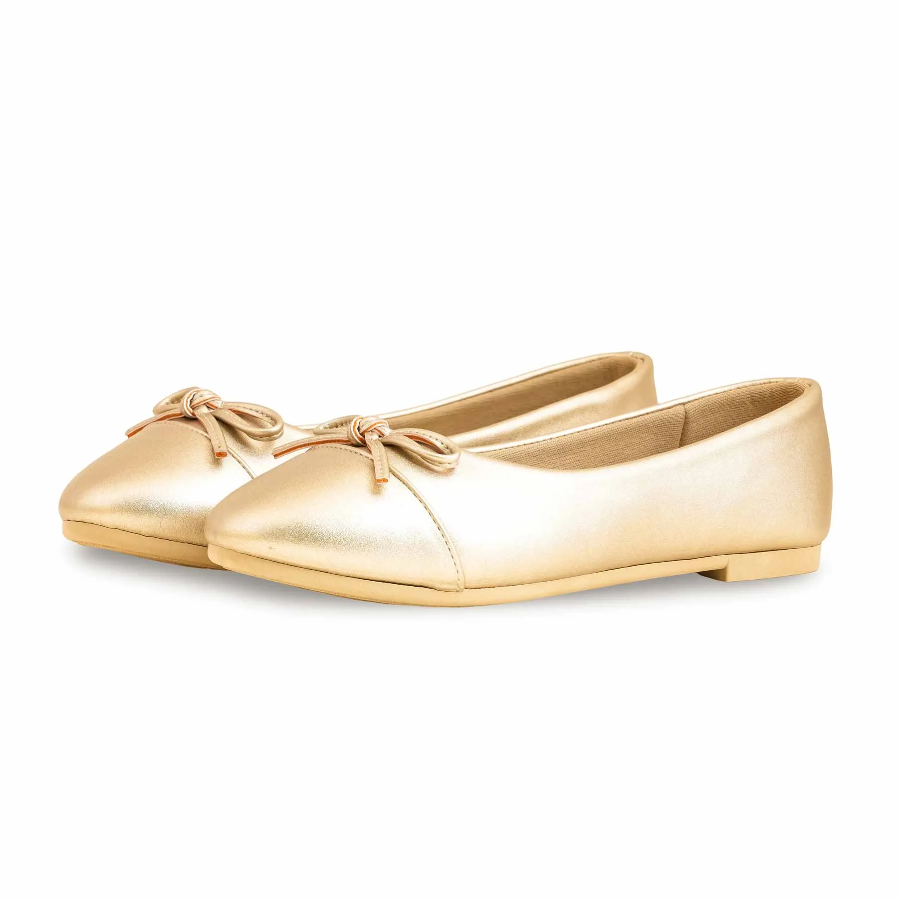 Goldene Damen Pumps WN1181