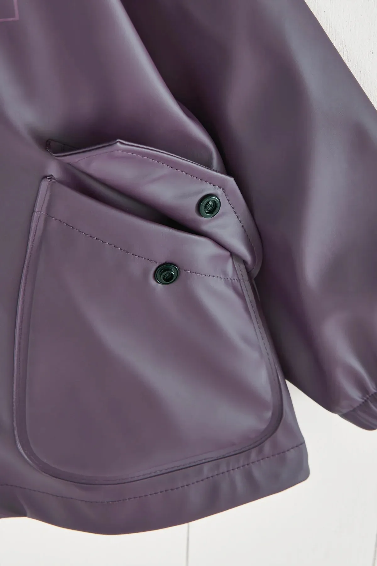 Gras & Luft: Rainster Jacke - Amethyst Lila