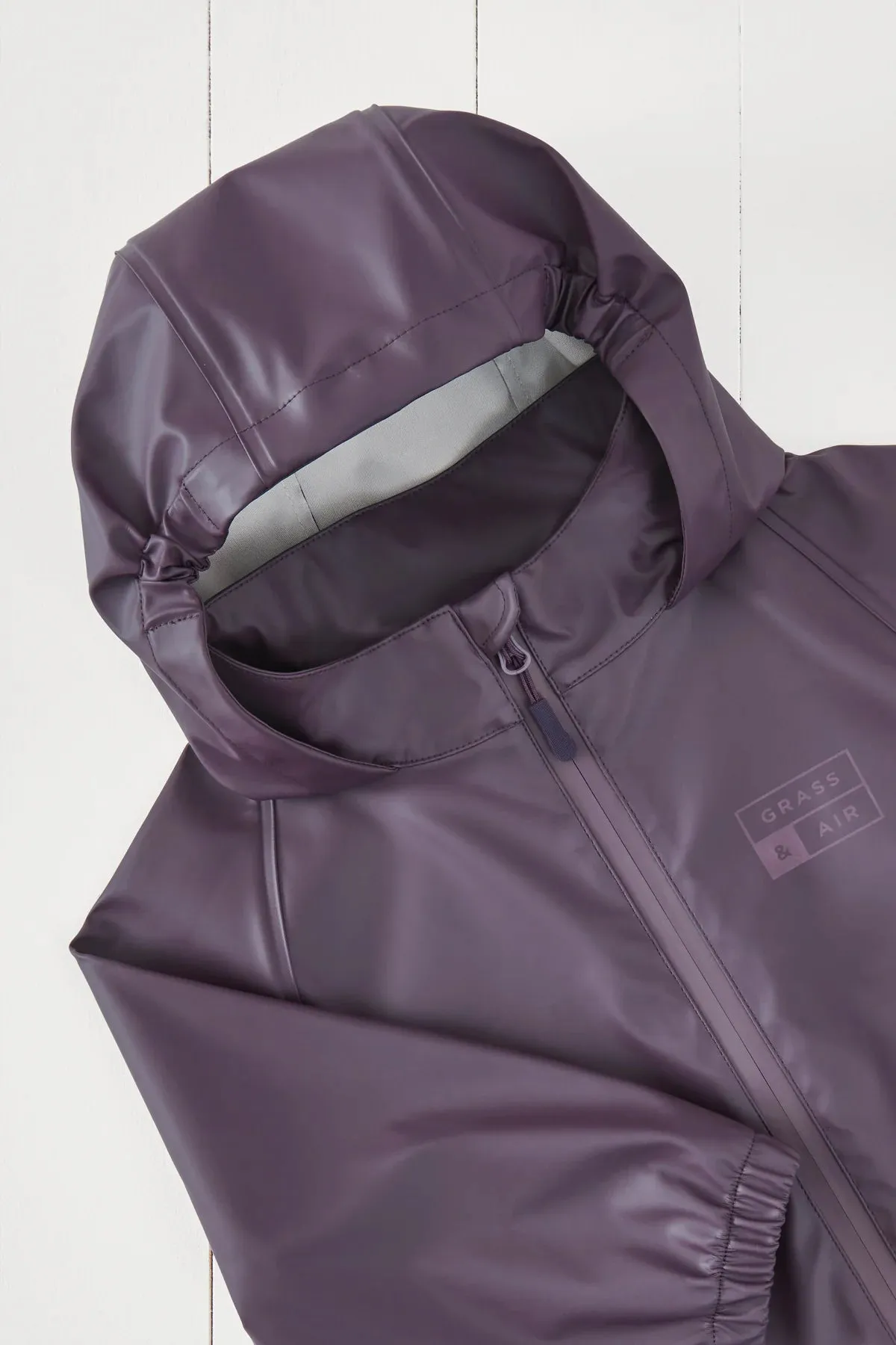 Gras & Luft: Rainster Jacke - Amethyst Lila