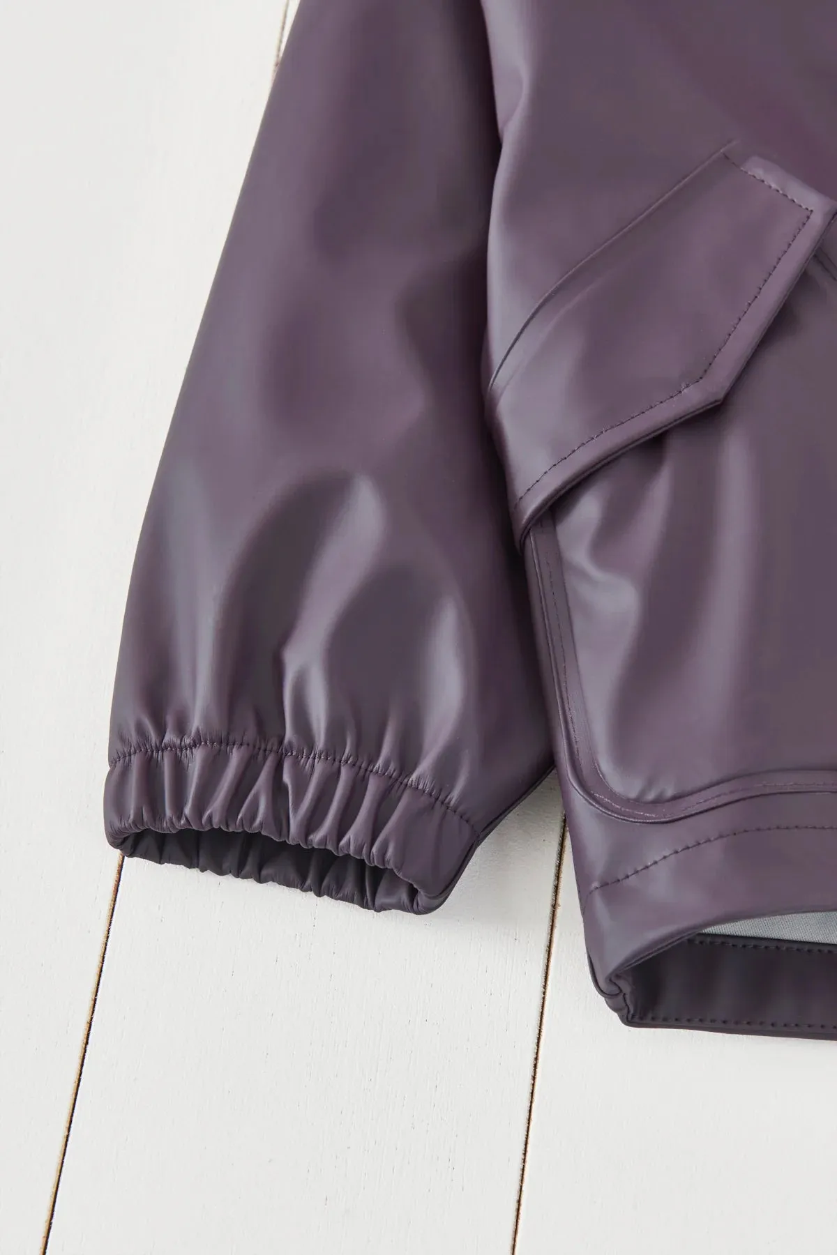 Gras & Luft: Rainster Jacke - Amethyst Lila