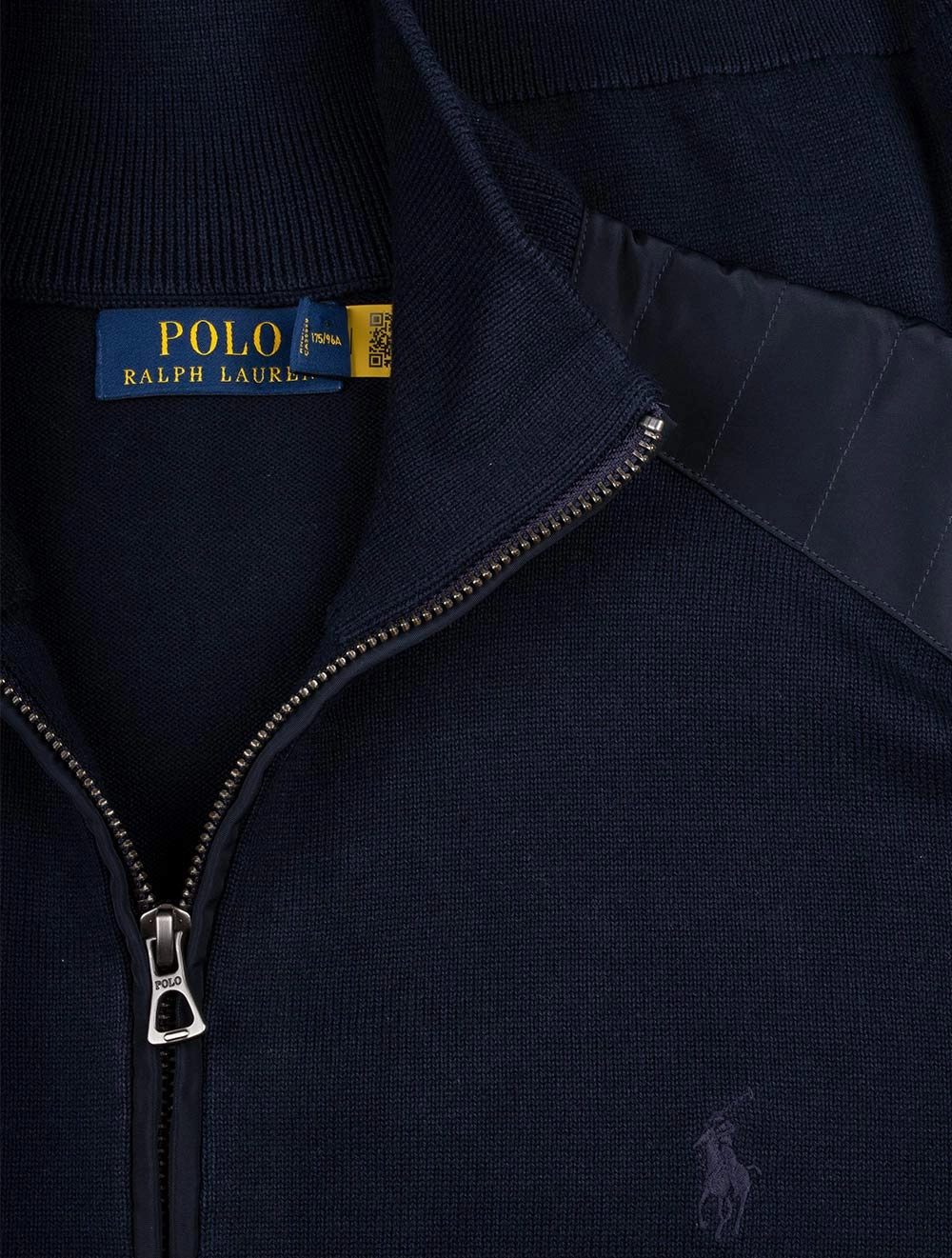 Half Zip Hybrid Pullover Cruise Navy