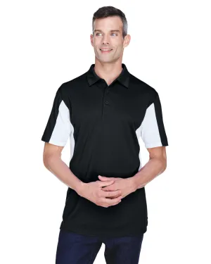 Harriton M355 Herren Polohemd mit Seitenstreifen aus Mikropiqué
