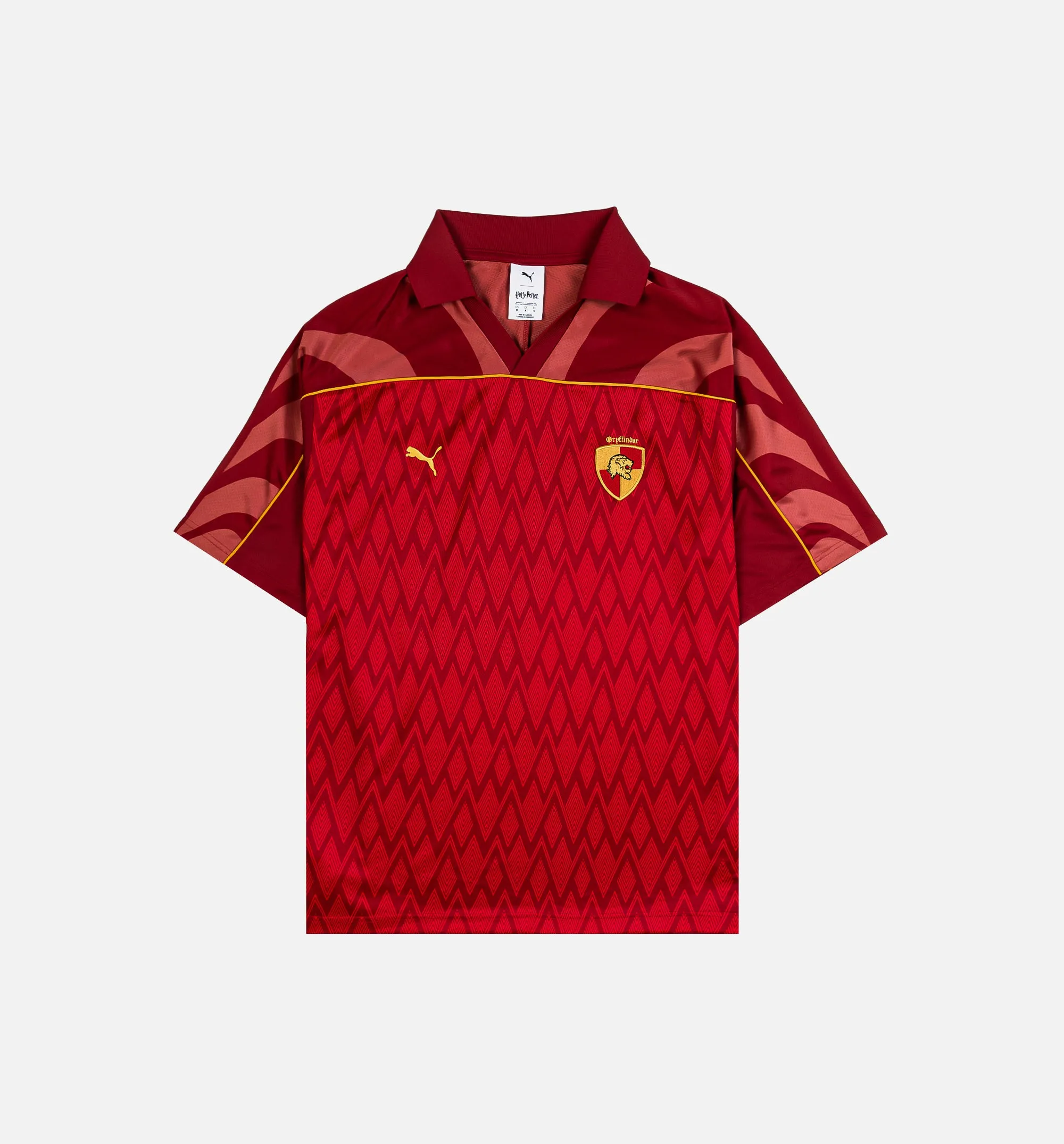 Harry Potter Gryffindor Entspanntes Herren-Trikot - Dunkelrot