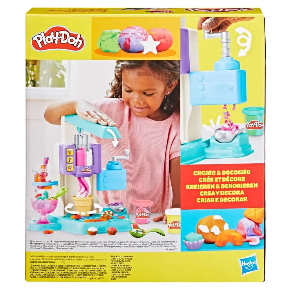 Hasbro Toys Play-Doh Regenbogen-Schwirl-Eiscreme-Spielset