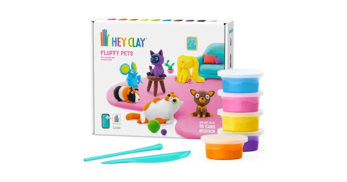 Hallo Clay Fluffy Pets