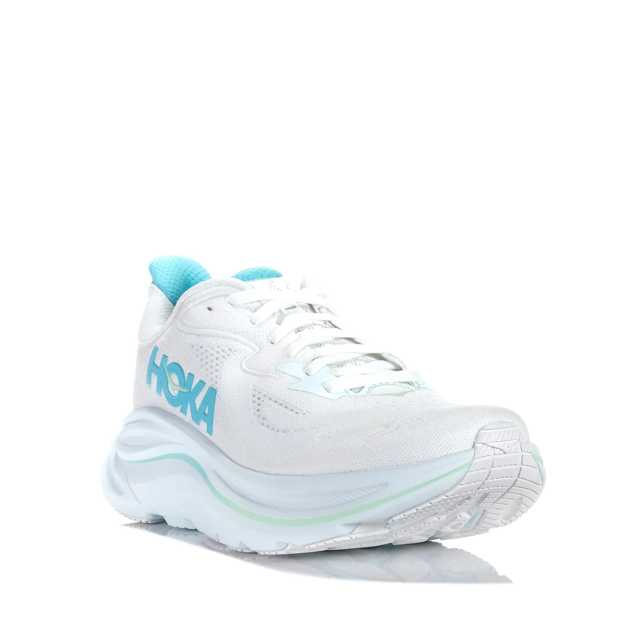 Hoka Clifton 10 (B) Weiß/Himmelblau