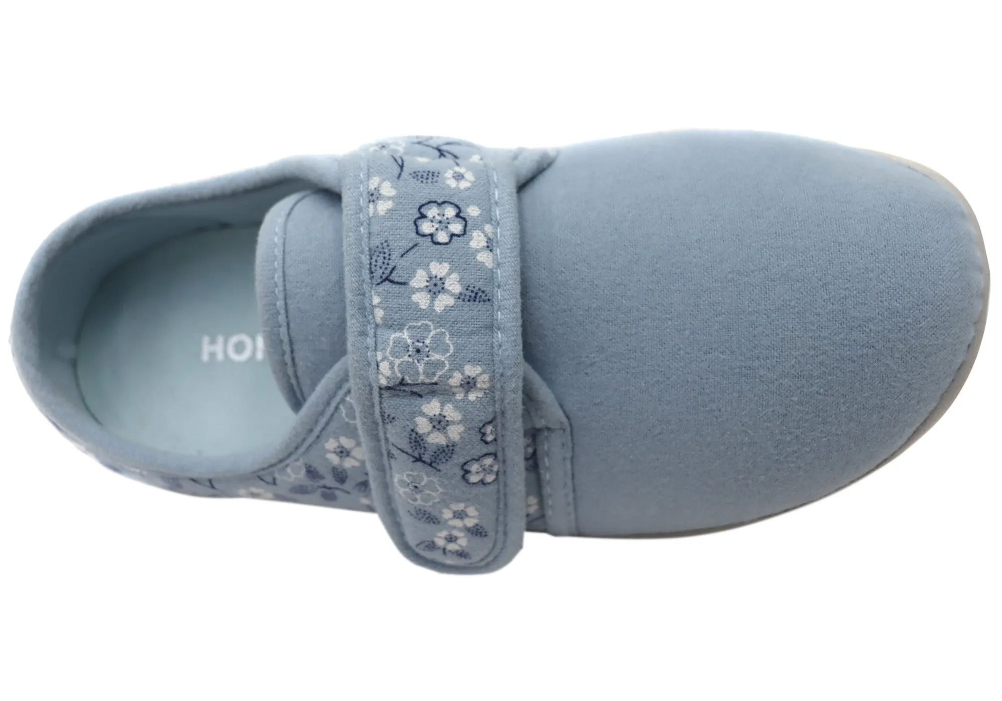 Homyped Abbey Damen Bequeme Unterstützende Weite Hausschuhe Homyped Schuhe