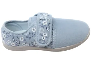 Homyped Abbey Damen Bequeme Unterstützende Weite Hausschuhe Homyped Schuhe