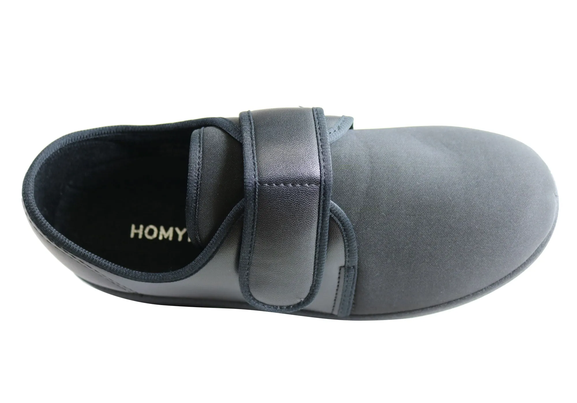 Homyped Abbey Damen Bequeme Unterstützende Weite Hausschuhe Homyped Schuhe