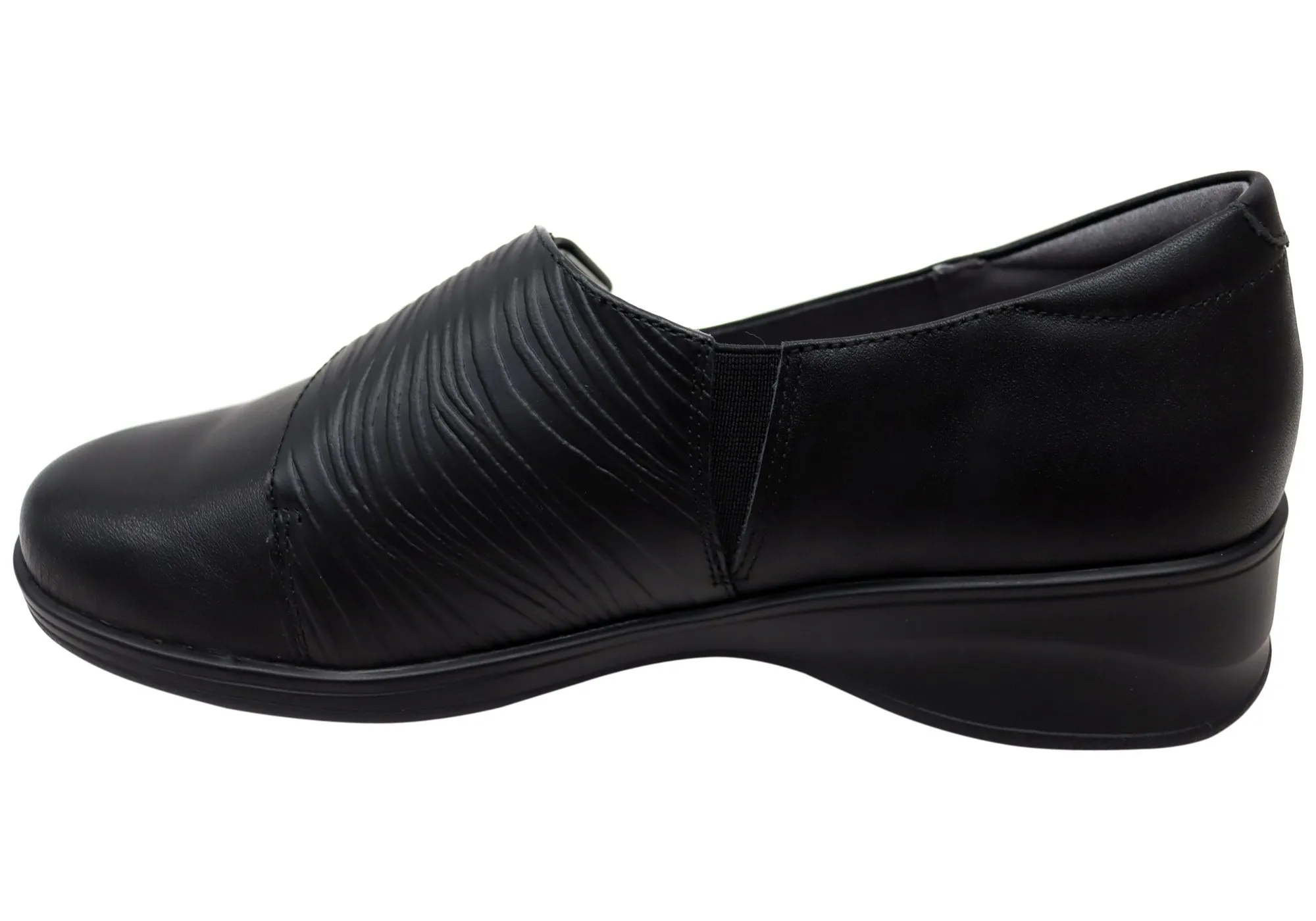 Homyped Scope Schnalle Damen Bequeme Lederschuhe Homyped Schuhe
