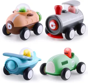 Infant Inertia Fahrzeuge Baby Elektronisches Reibungsangetriebenes Fahrzeug Auto Spielzeugset