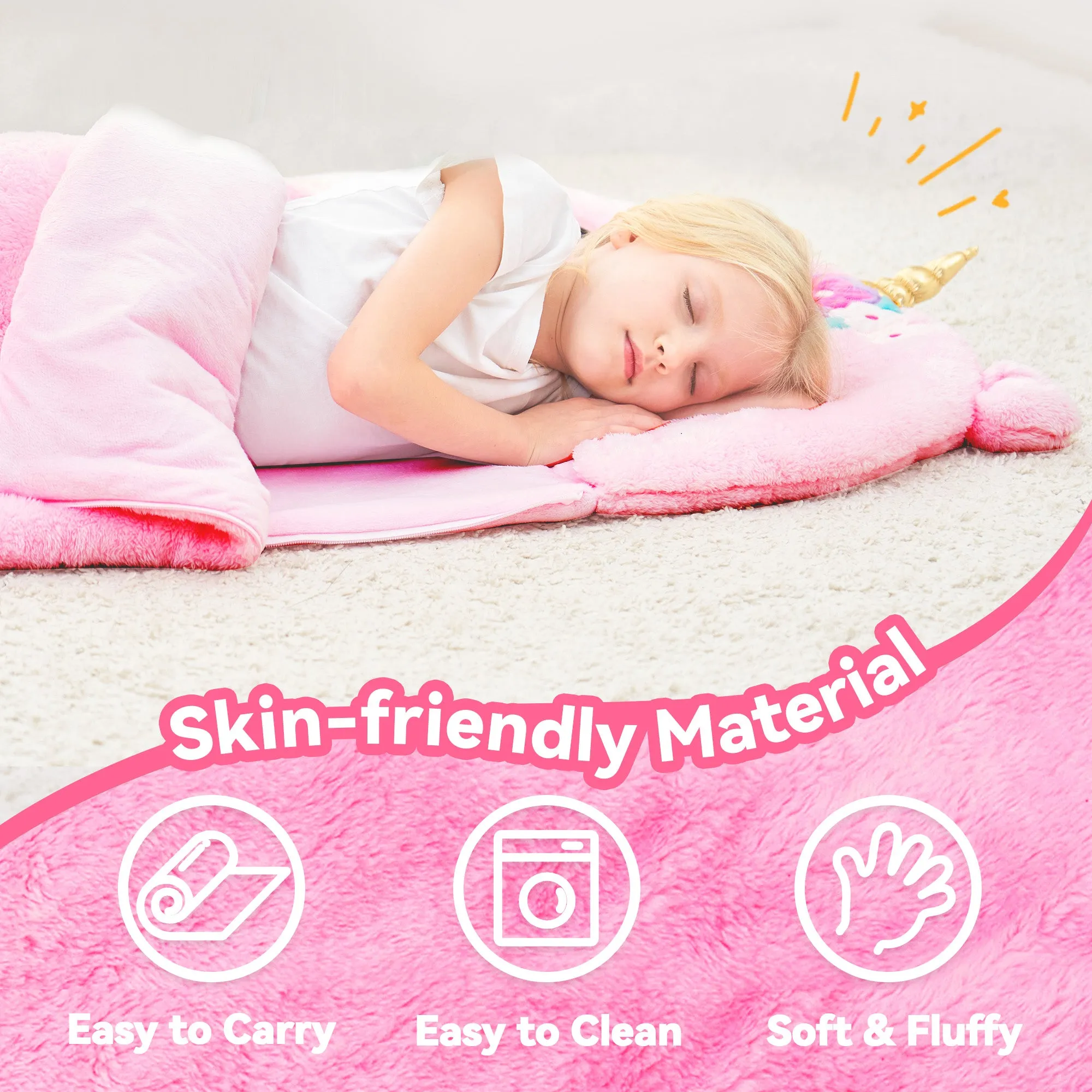 iPlay, iLearn Kinder Einhorn Schlafsack