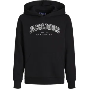 Jack & Jones Junior Schwarzer Caleb Varsity Sweat Hoodie Noos Jack Jones Junior