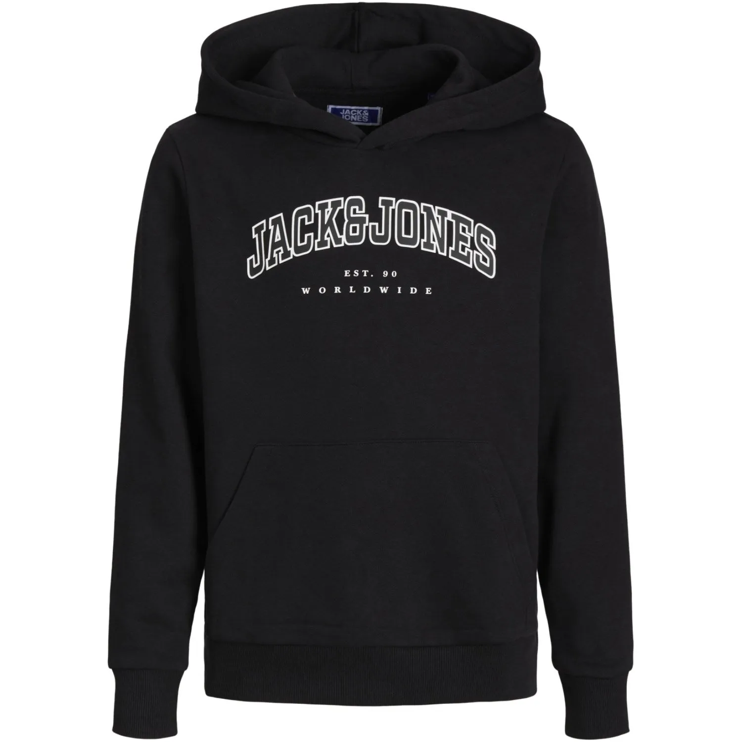 Jack & Jones Junior Schwarzer Caleb Varsity Sweat Hoodie Noos Jack Jones Junior