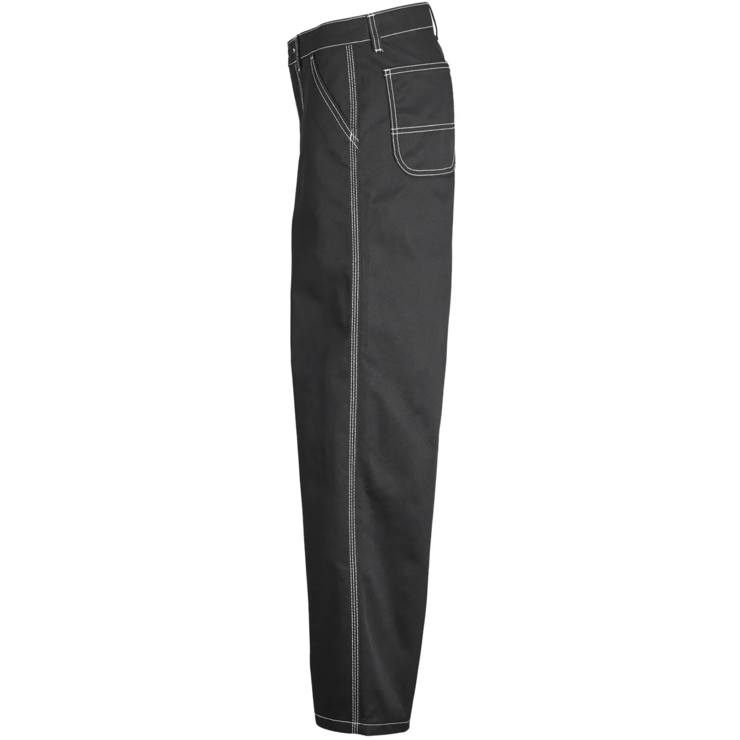 Jack & Jones Junior Black Stalex Kontrast Worker Hosen Jack Jones Junior