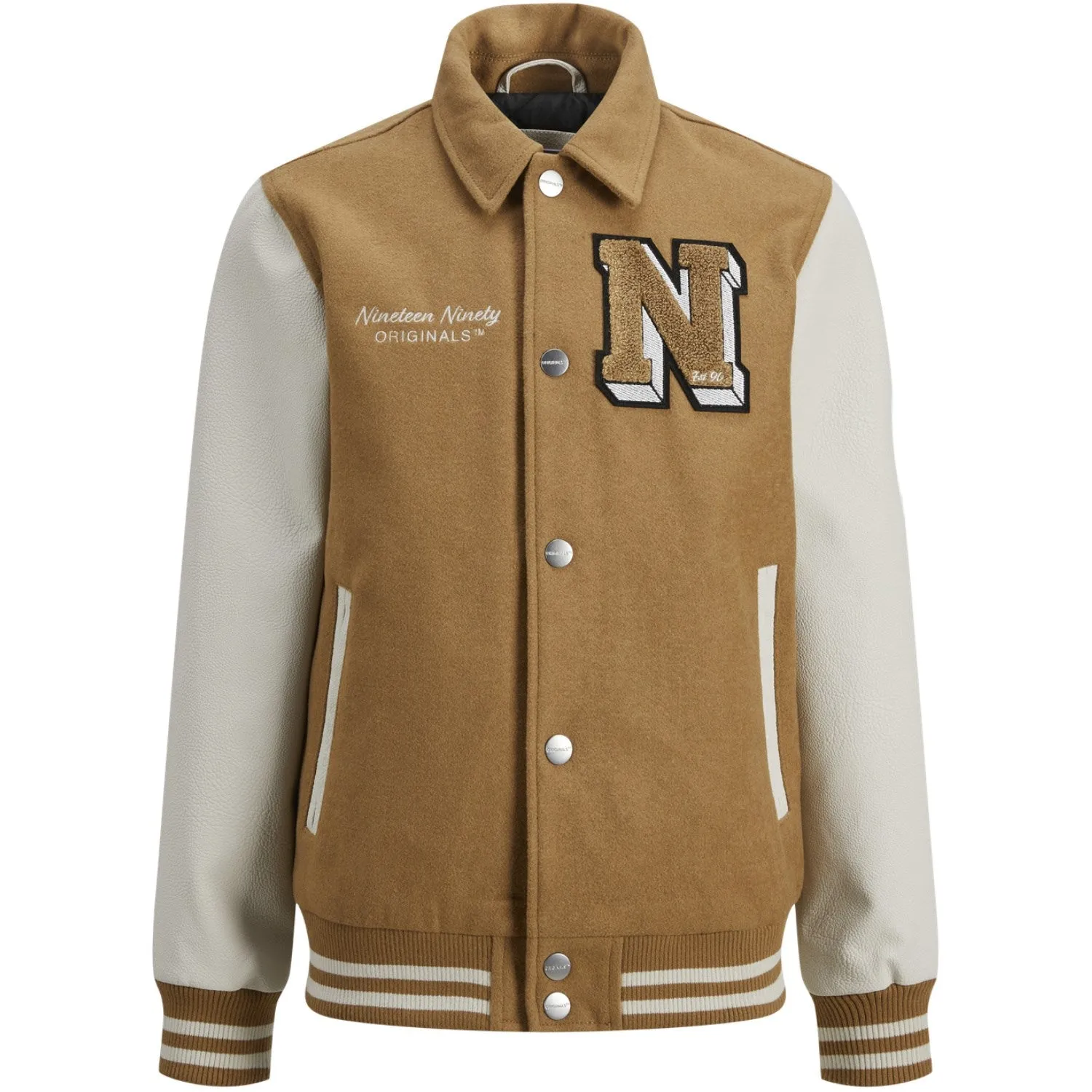 Jack & Jones Junior Forest River Carter Varsity Wollmischung Bomberjacke Jack Jones Junior
