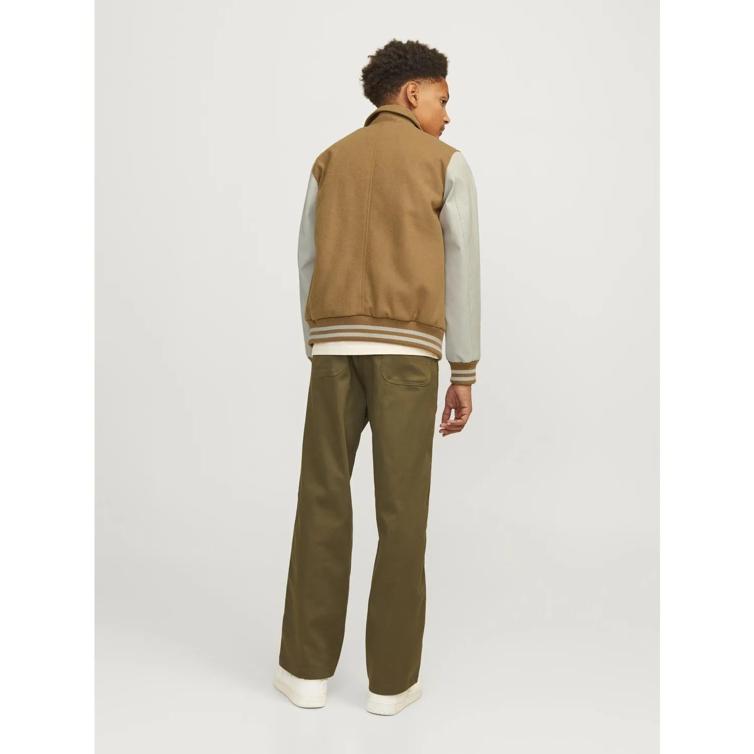 Jack & Jones Junior Forest River Carter Varsity Wollmischung Bomberjacke Jack Jones Junior
