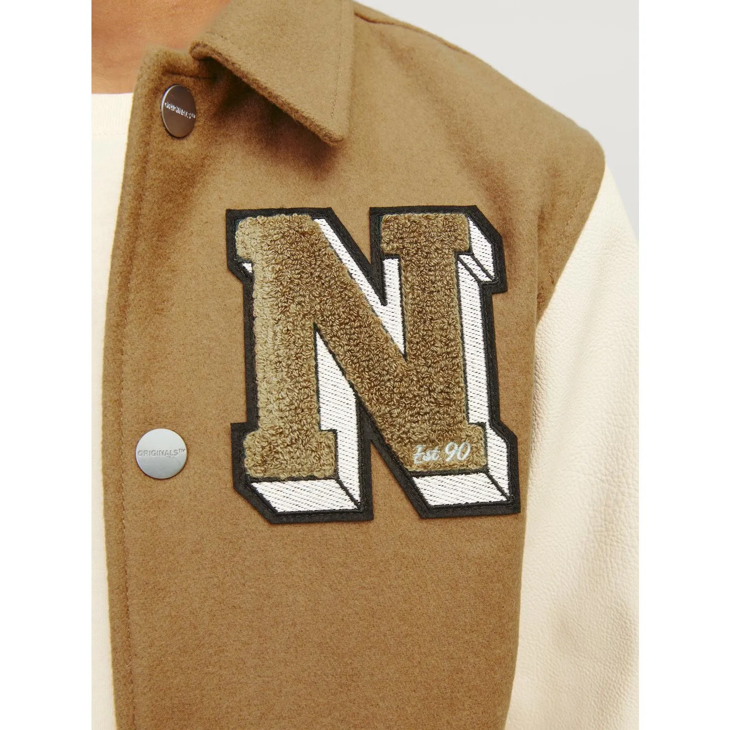 Jack & Jones Junior Forest River Carter Varsity Wollmischung Bomberjacke Jack Jones Junior