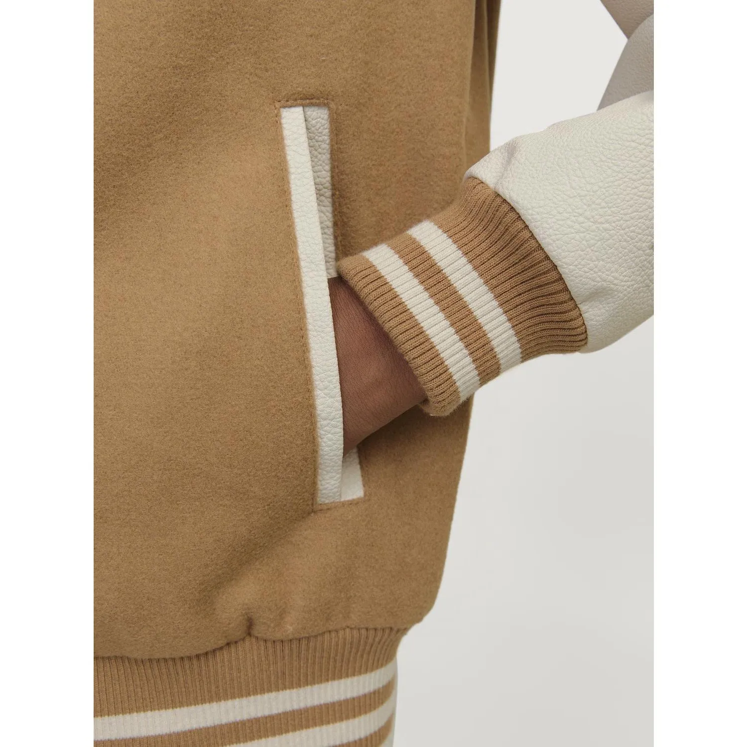 Jack & Jones Junior Forest River Carter Varsity Wollmischung Bomberjacke Jack Jones Junior