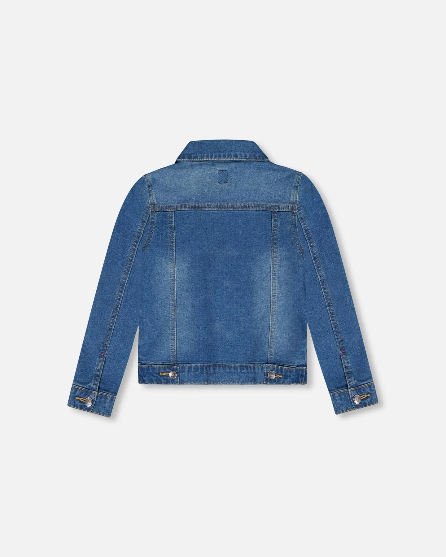 Jean Jacke mit lustigen Aufnähern Babykids_Deux-Par-Deux