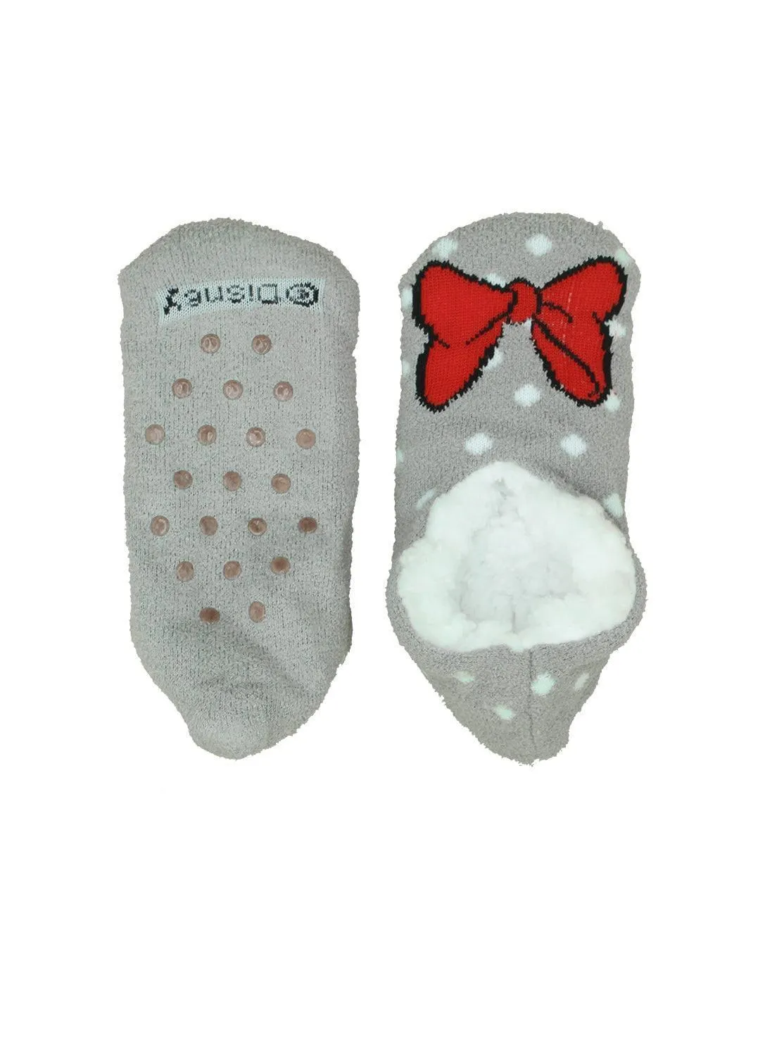 Jellifish Mädchen Minnie Mouse Hausschuhe Socken - 2er Pack Baby Kinder Jellifish Kids