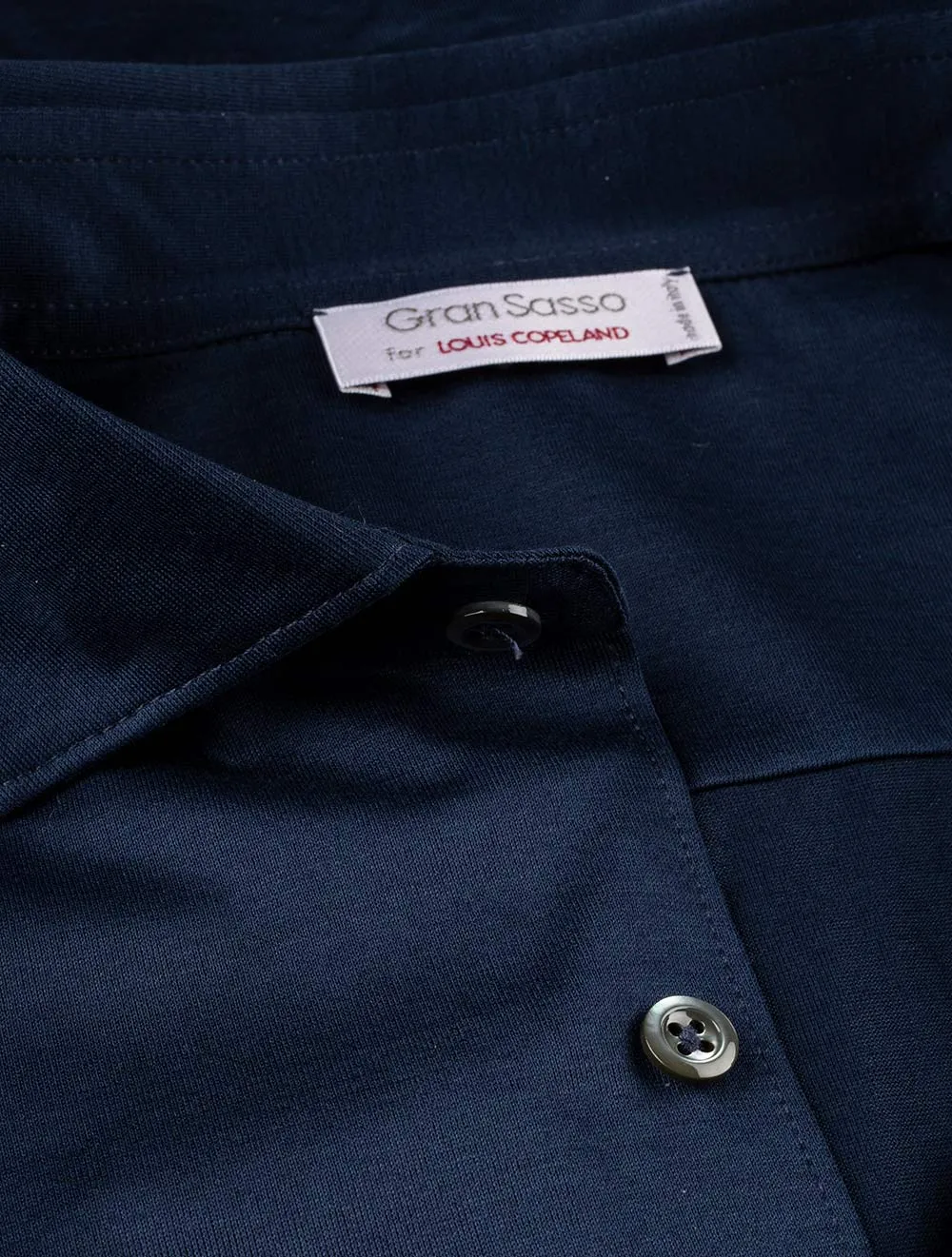 Jersey Navy Shirt Marineblau