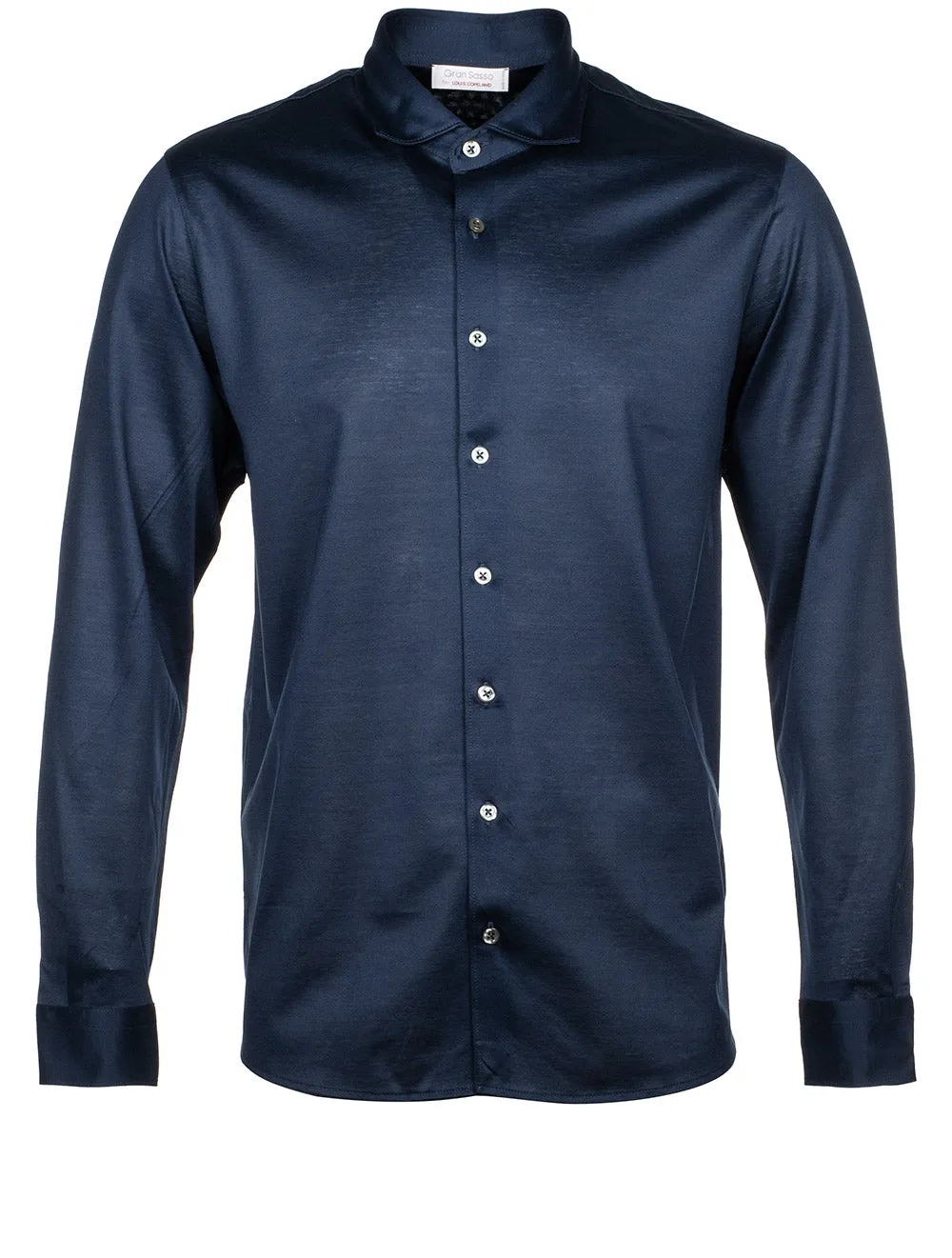 Jersey Navy Shirt Marineblau