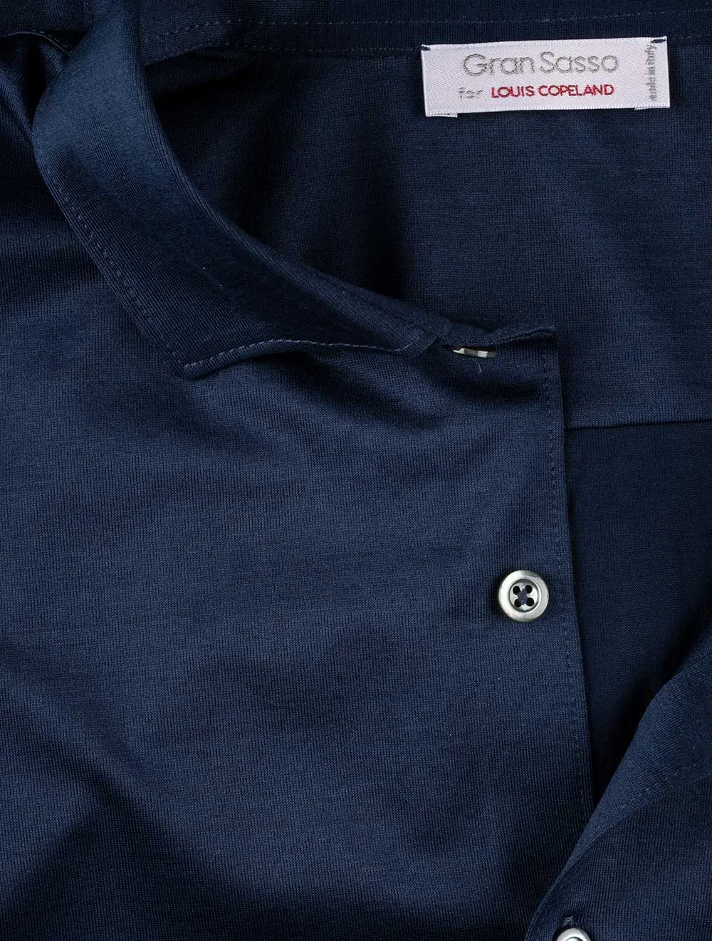 Jersey Navy Shirt Marineblau