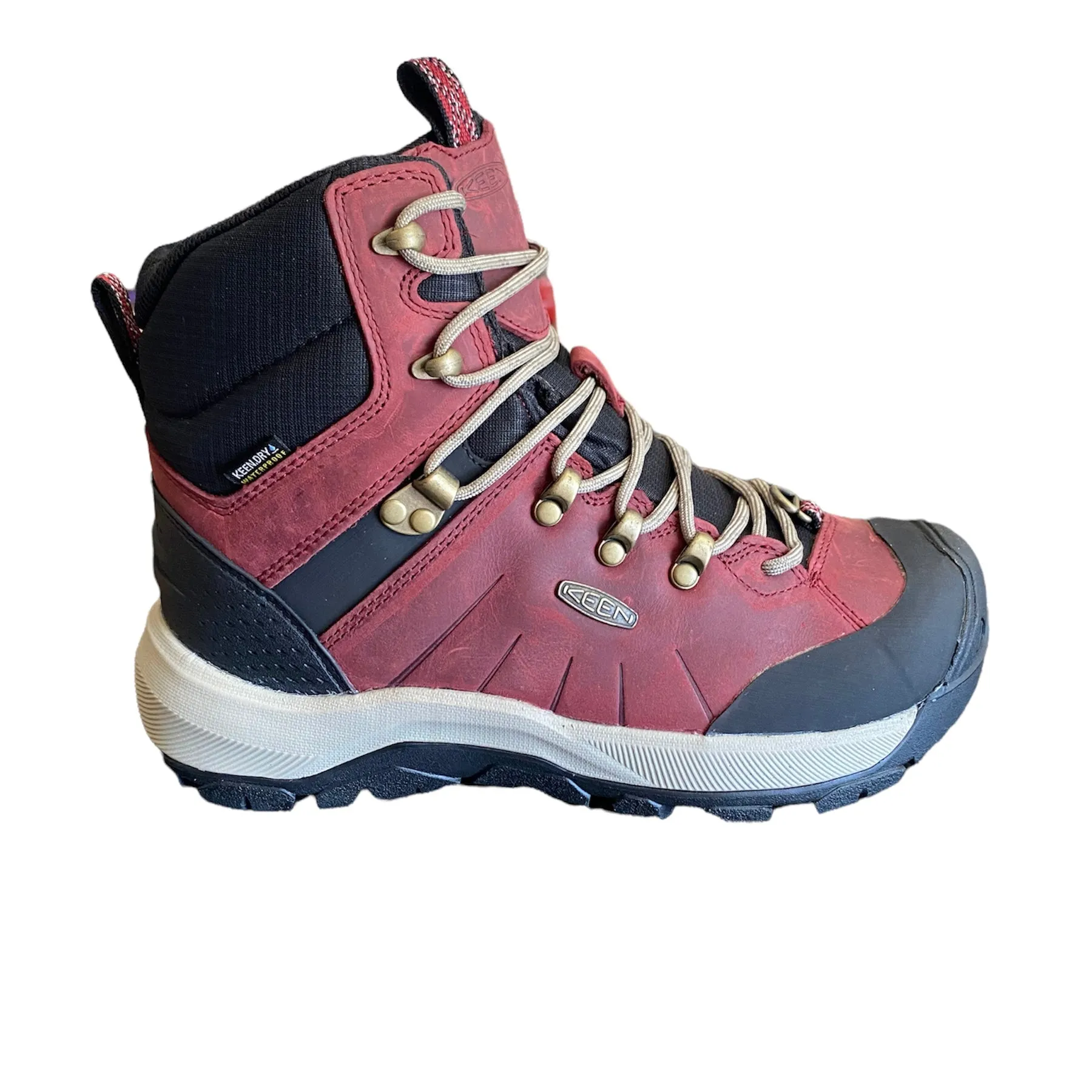 Keen Shoes Revel IV Mid Polar Rhabarber/Plaza Taupe