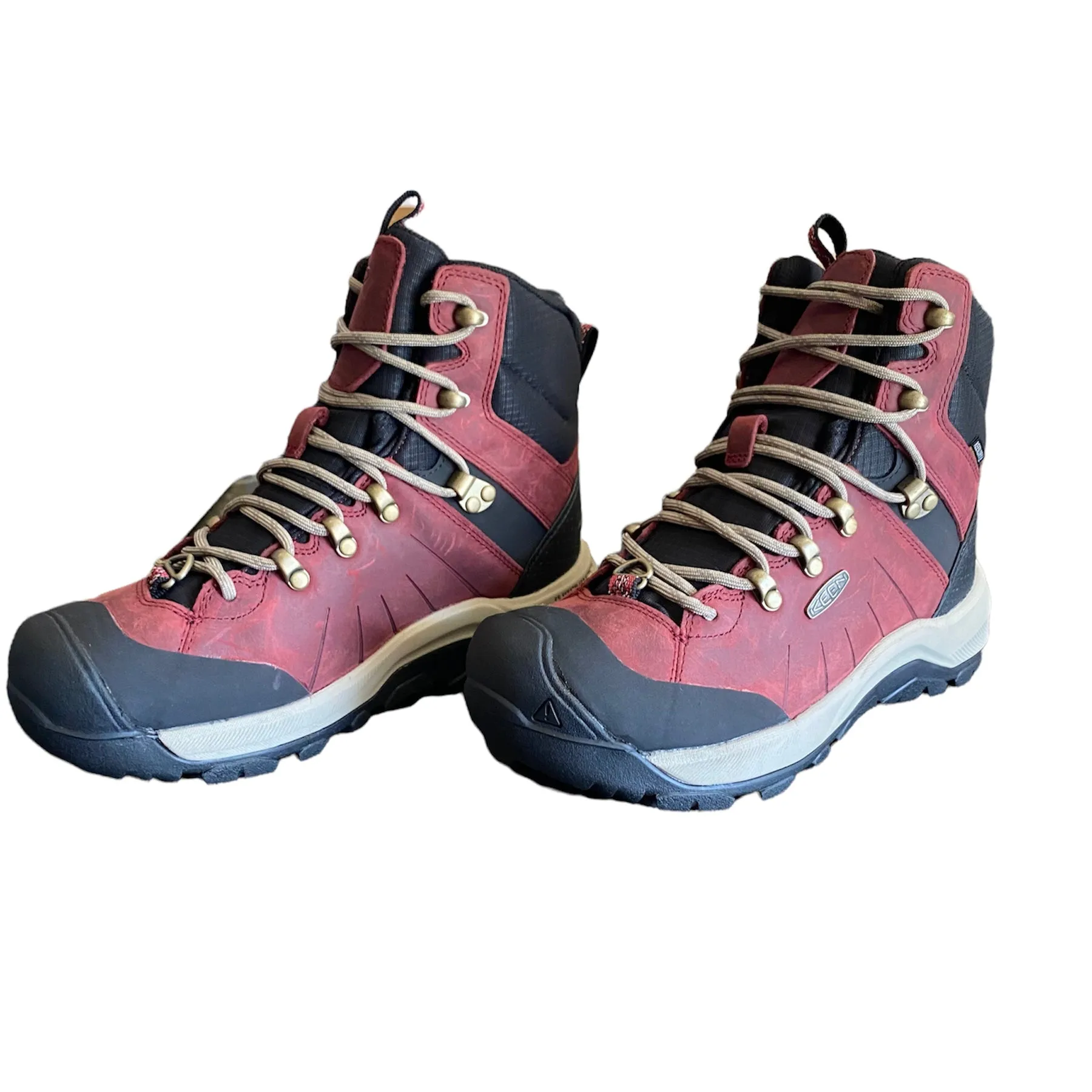 Keen Shoes Revel IV Mid Polar Rhabarber/Plaza Taupe