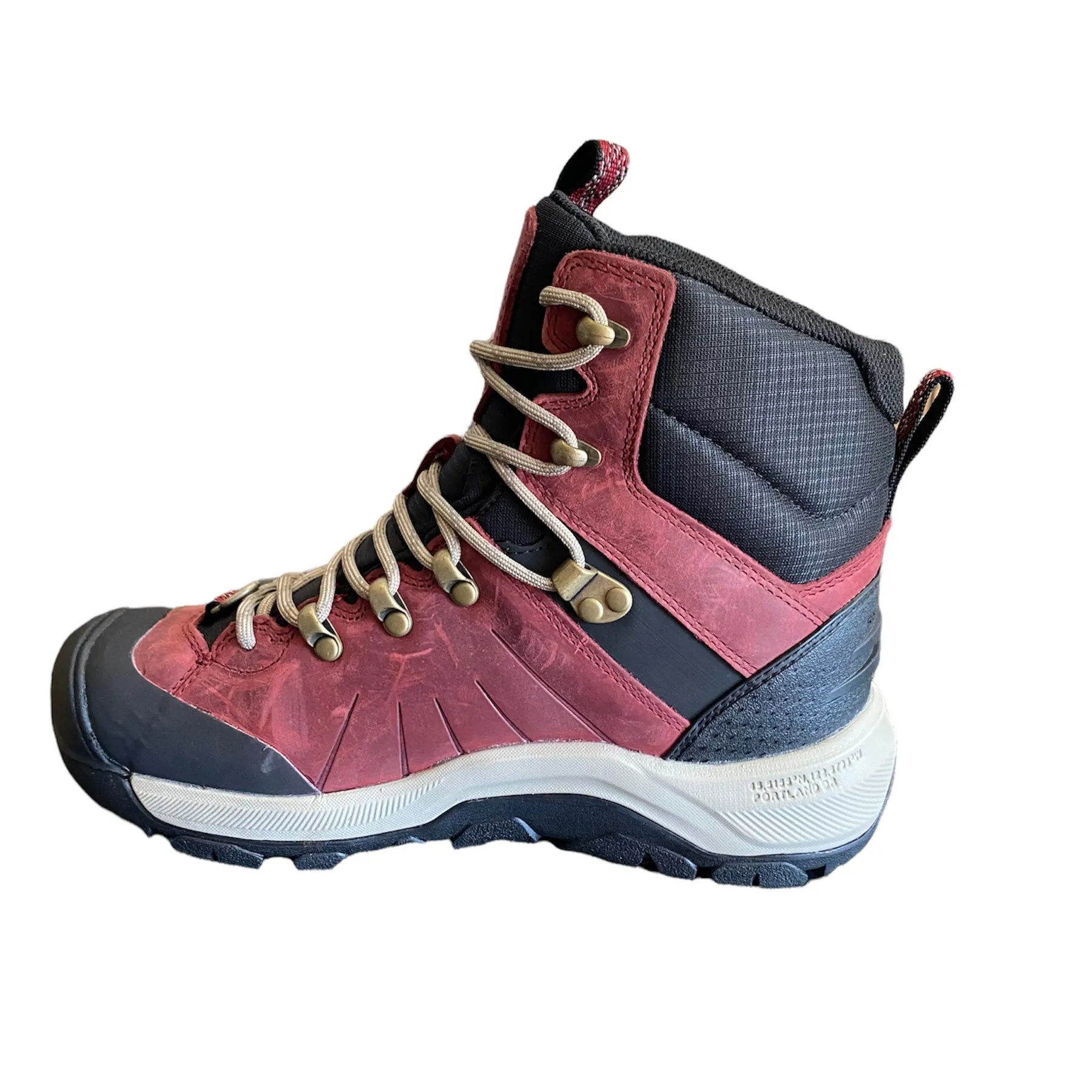 Keen Shoes Revel IV Mid Polar Rhabarber/Plaza Taupe