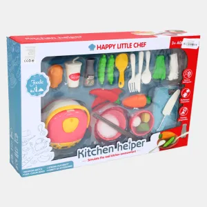 Kinder-Küchenspielset – Spielzeug-Kochset zum Rollenspiel