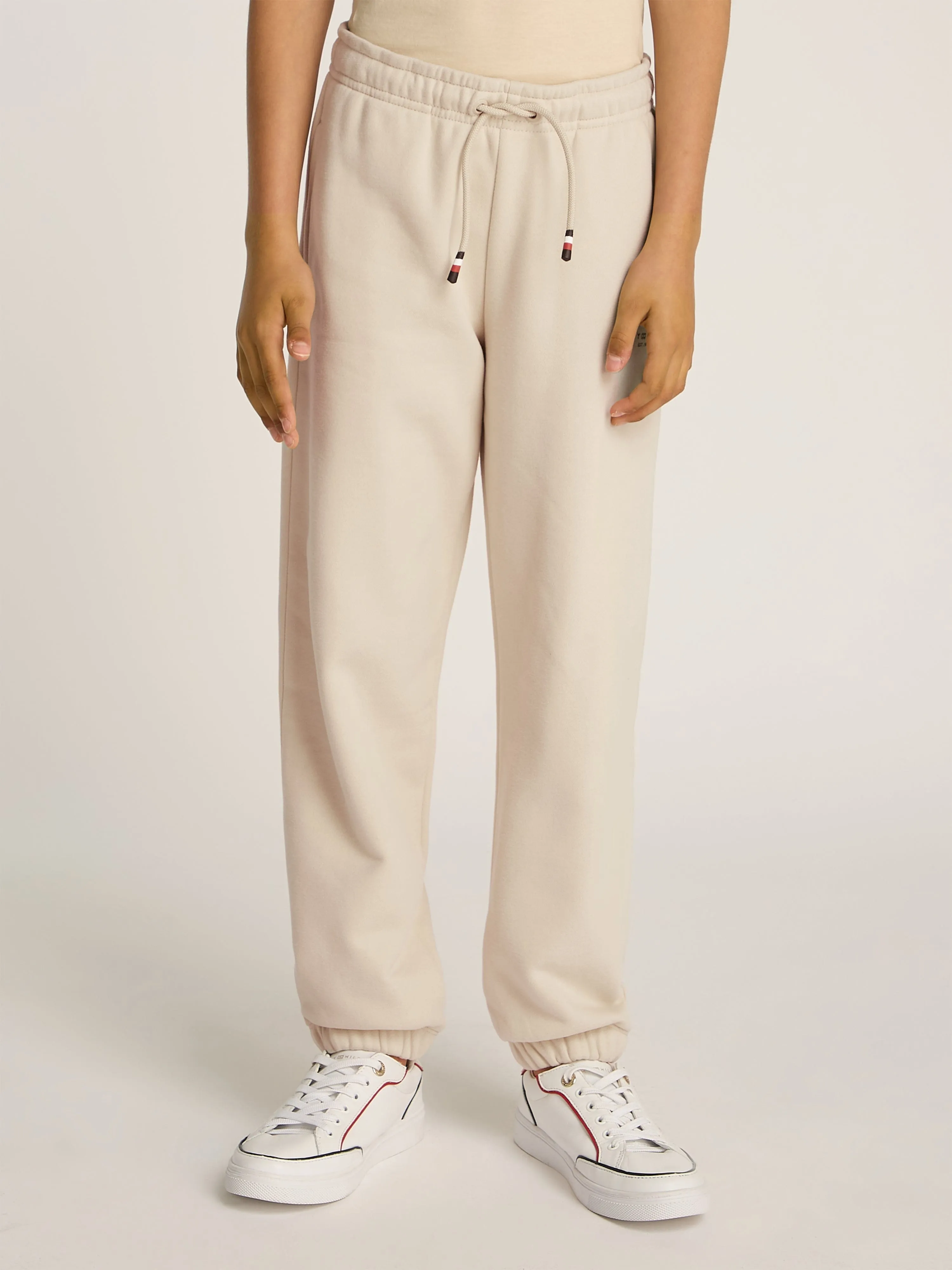 Kids Mini Corp Logo Joggerhose in Beige