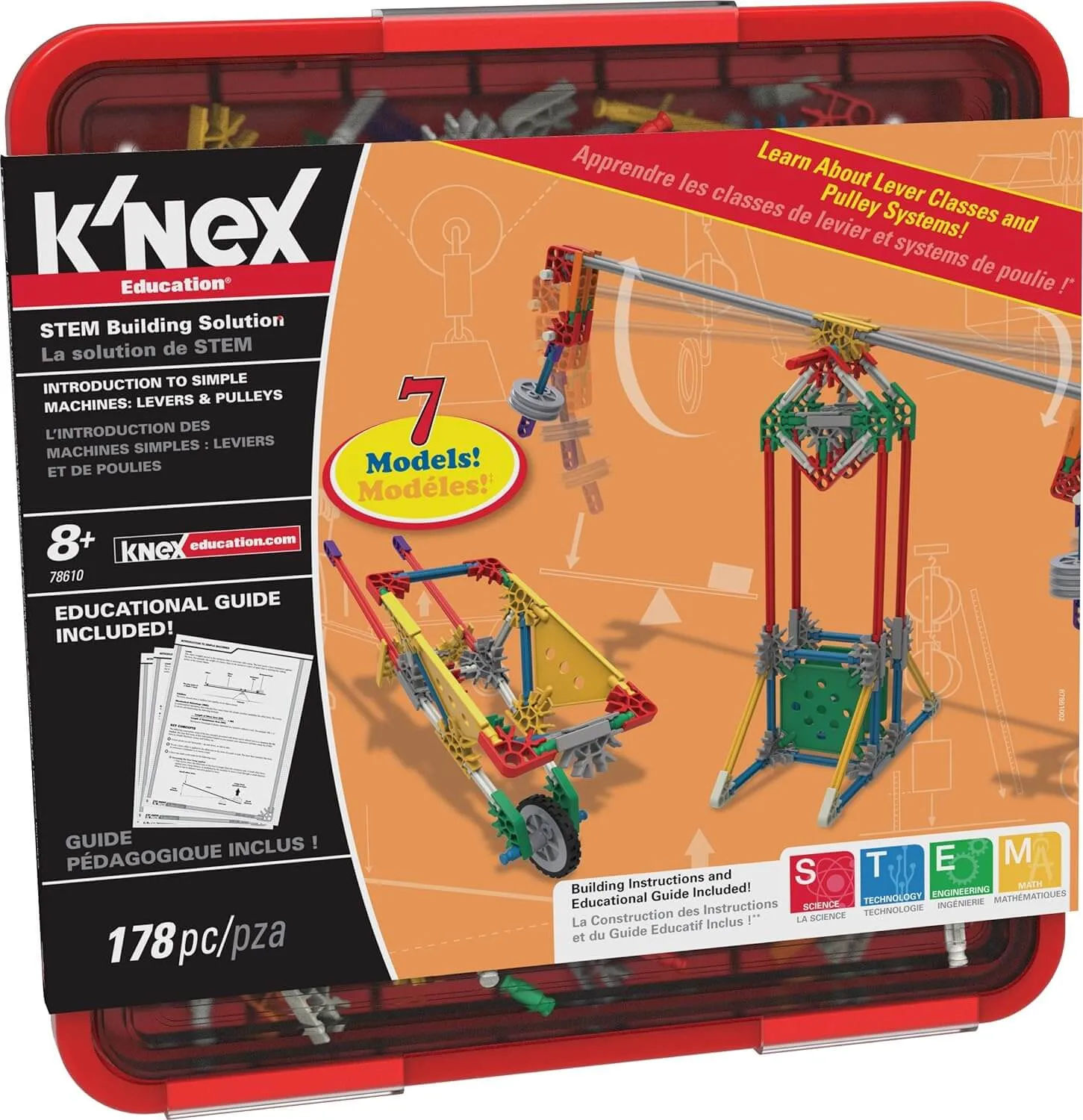 K'NEX Einführung in einfache Maschinen - Hebel und Rollen 78610