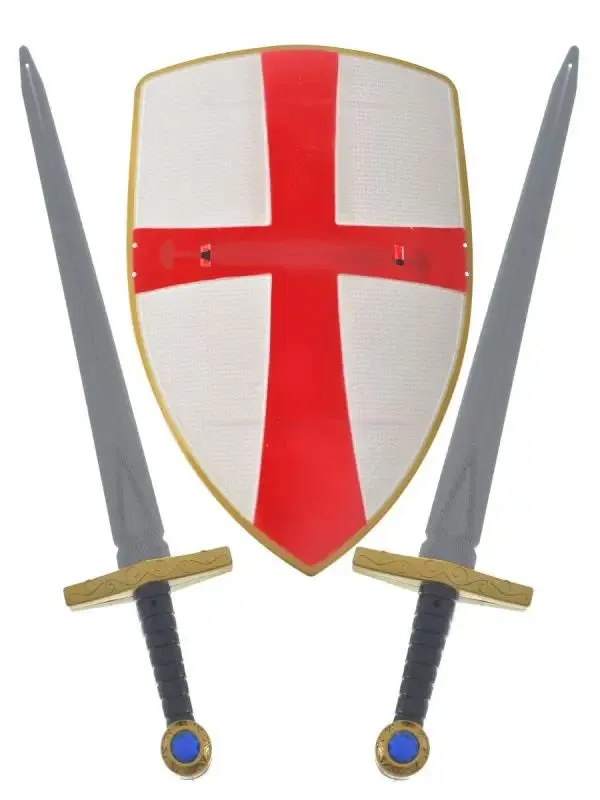 Ritter Schwert und Schild Kostüm