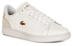 Lacoste Carnaby Set in Weiß Rosa für Damen Schuhe Lacoste