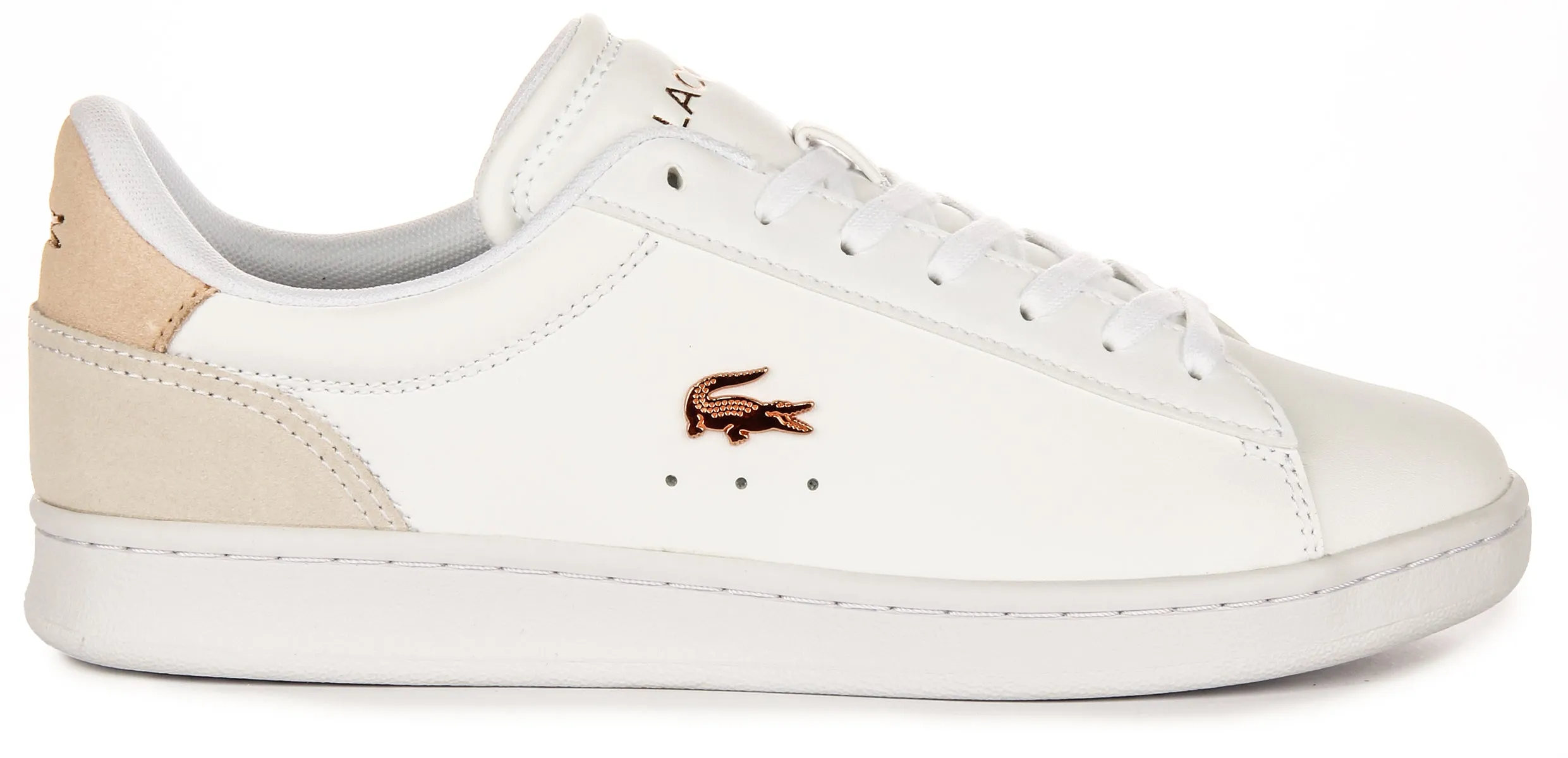Lacoste Carnaby Set in Weiß Rosa für Damen Schuhe Lacoste