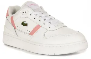 Lacoste T Clip Set In Weiß Rosa Für Damen Schuhe Lacoste