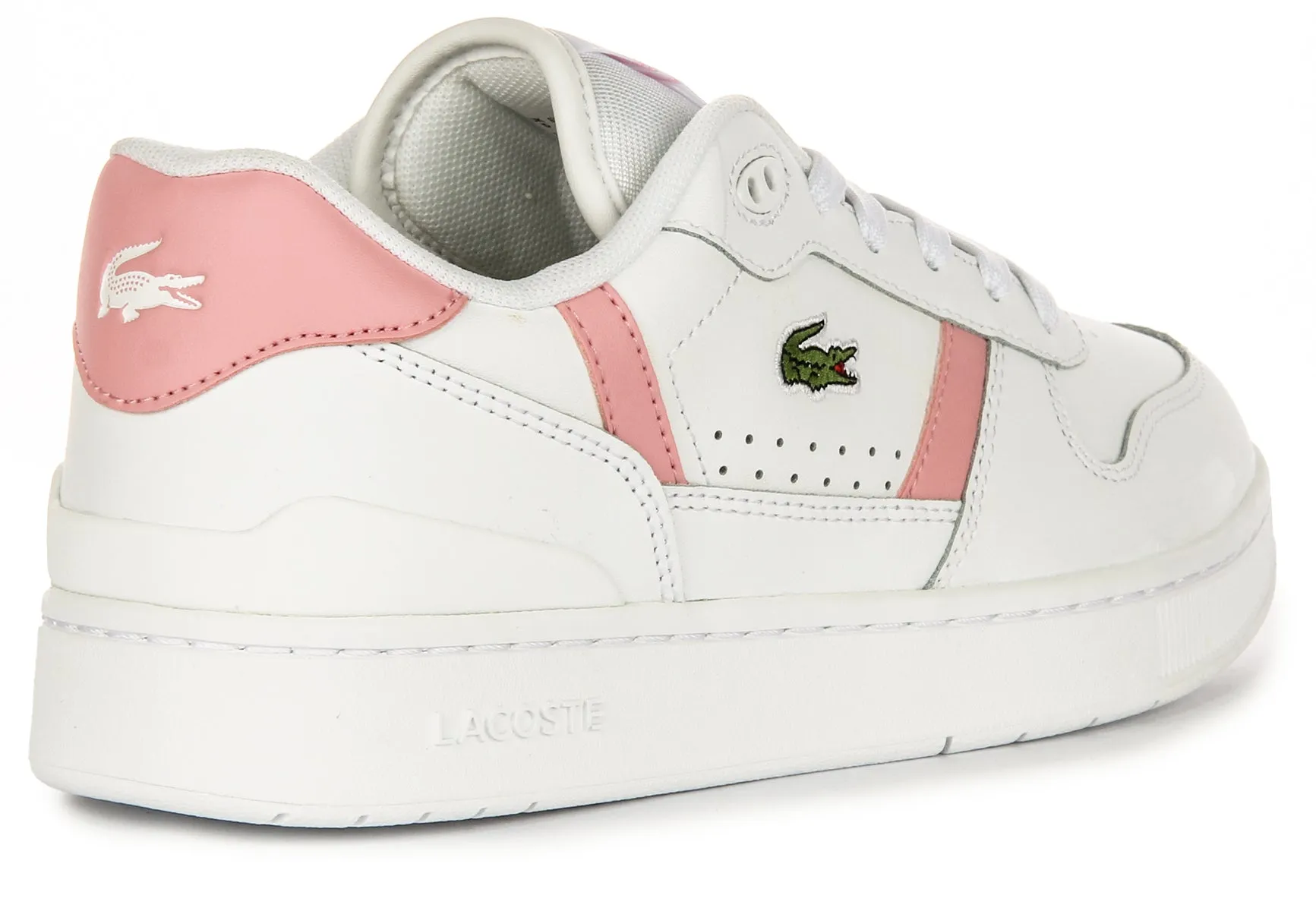 Lacoste T Clip Set In Weiß Rosa Für Damen Schuhe Lacoste