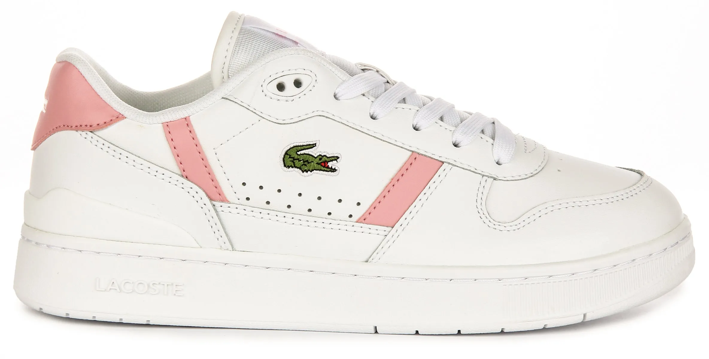 Lacoste T Clip Set In Weiß Rosa Für Damen Schuhe Lacoste