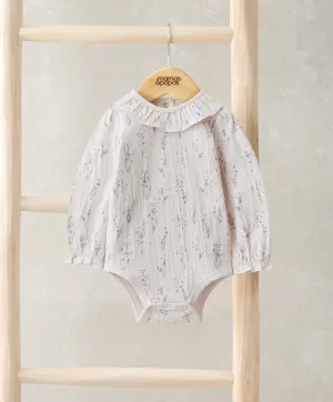 Lavendel Druck Bodysuit