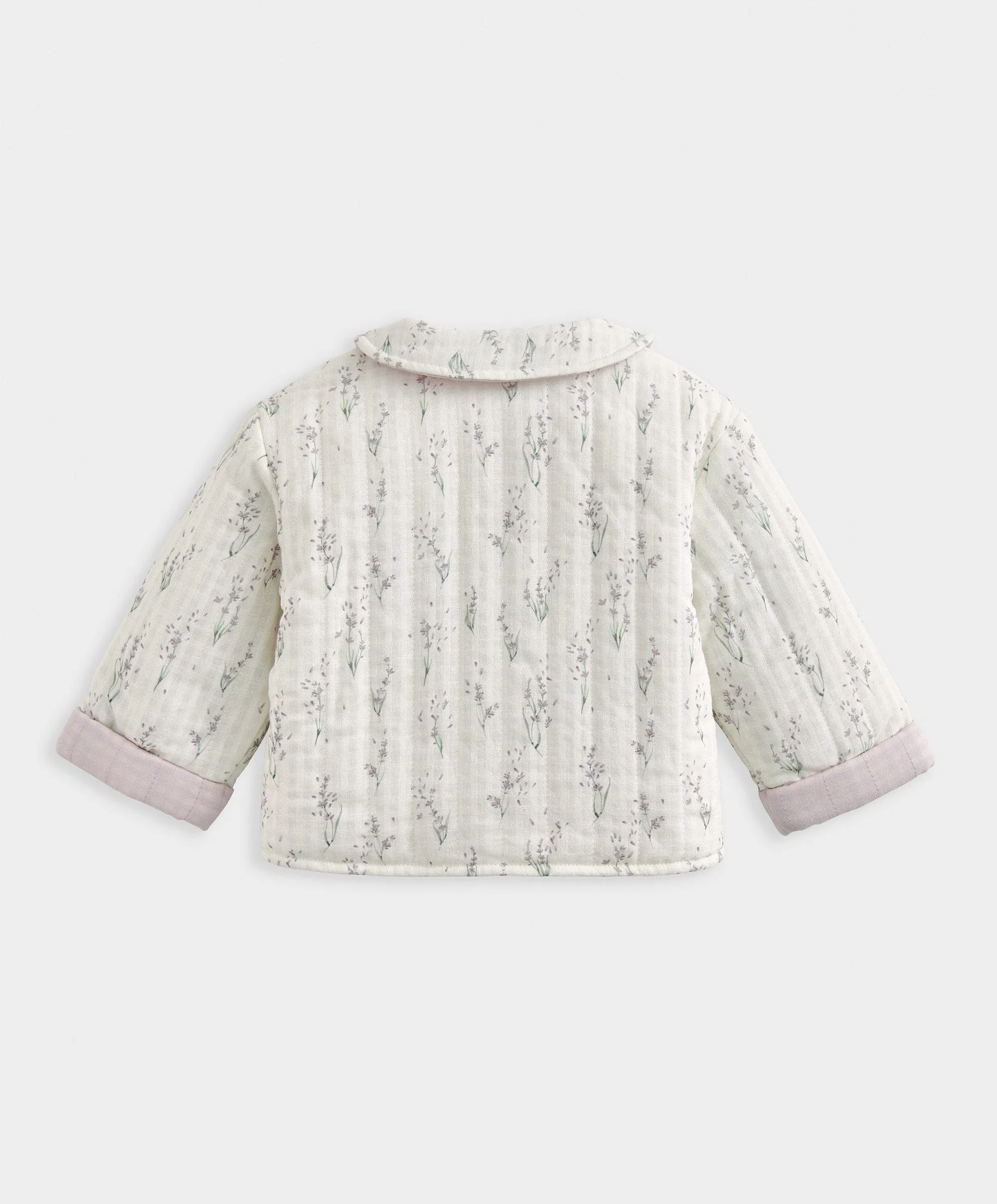 Lavendel bedruckte Steppjacke für Babys und Kinder von Mamas & Papas