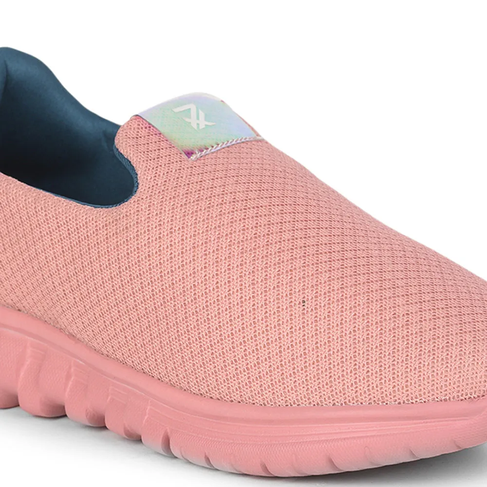 Leap7x Schnürfreie Pfirsichfarbene Bequeme Schlupfschuhe Für Damen EMMA-1 Von Liberty