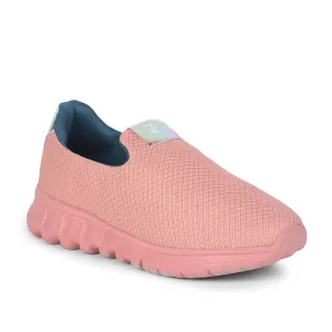 Leap7x Schnürfreie Pfirsichfarbene Bequeme Schlupfschuhe Für Damen EMMA-1 Von Liberty